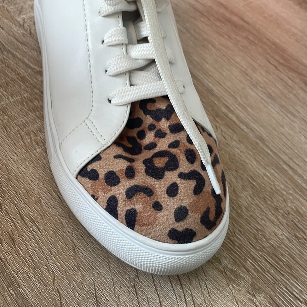 14th & union Cheetah print sneakers - Picture 4 of 7
